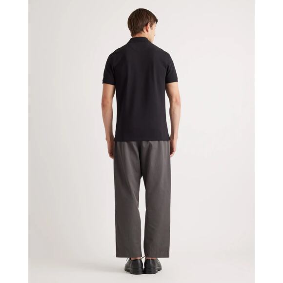 QUINCE White Organic Cotton Pique Polo NWT Size XL - Picture 7 of 9